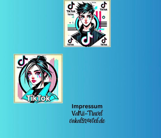 TikTok Ausmalbuch für Kinder